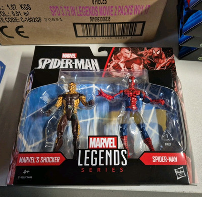 Marvel Legends Spider-Man Marvel s Shocker & Spider-Man 2-Pack Actionfiguren-Set