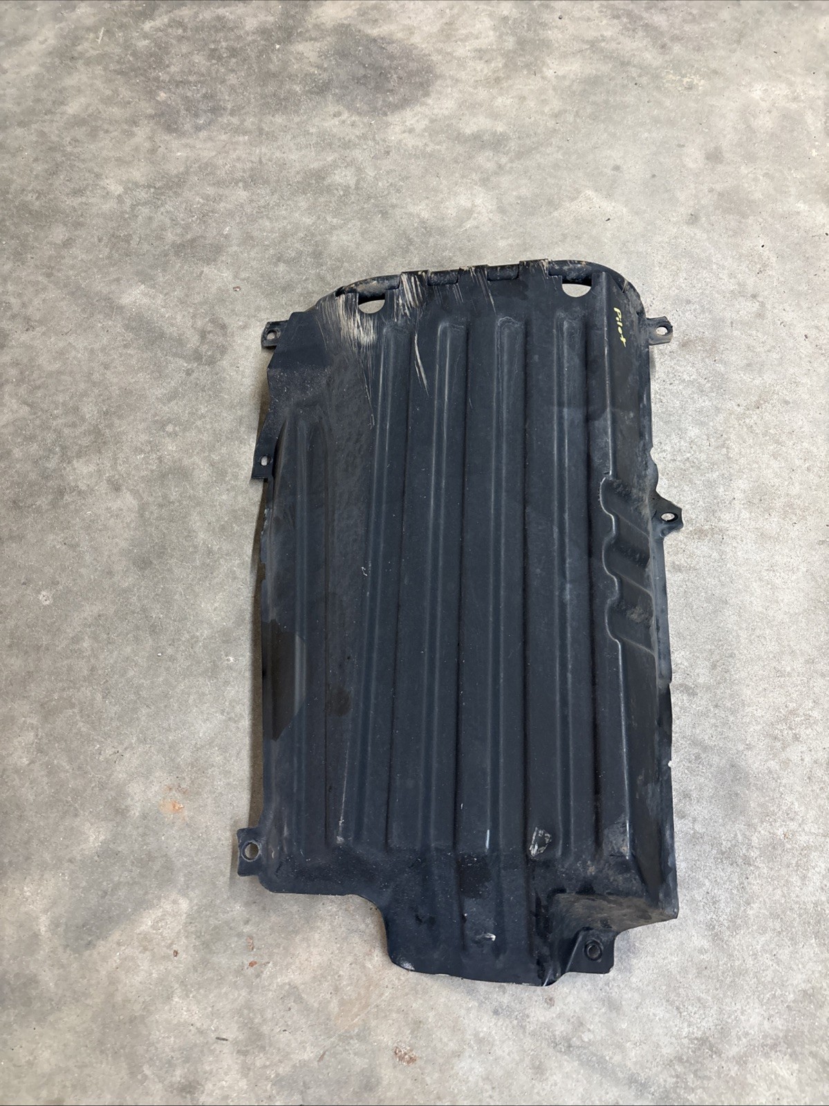 05-08 HONDA PILOT FUEL GAS TANK SKID PLATE METAL COVER GUARD SHIELD STEEL PANEL