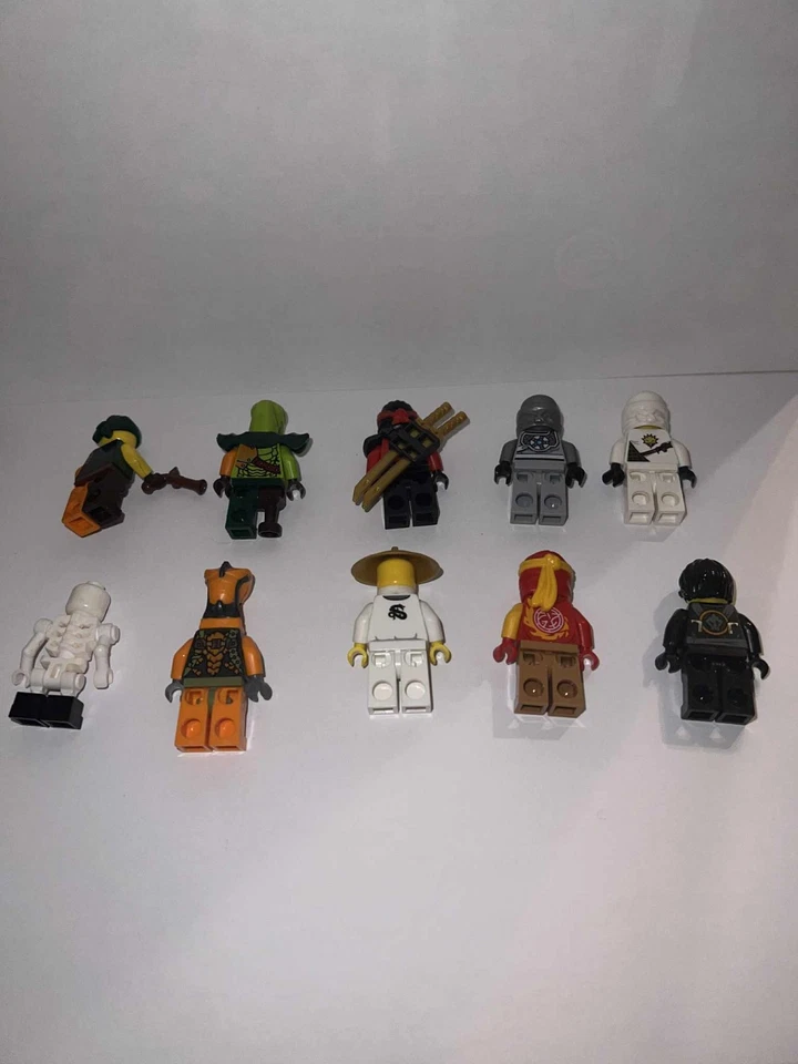 Lote de 10 minifiguras Lego Ninjago Foto 2 de 2