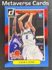 2014-15 Panini Donruss The Rookies RC #7 Zach LaVine RC Rookie Timberwolves