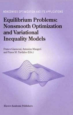 Equilibrium Problems: Nonsmooth Optimization and Variational ... - 9781441952080