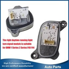 2X Right Headlight LED Module Turn Source Lights Day Running Light for BMW