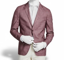 Calvin Klein Men's Purple Mariano Two-Button Sport Coat Suit Jacket Size 38R