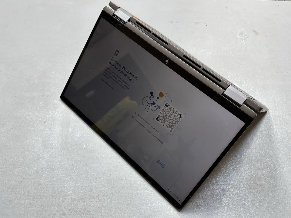 The Chromebook in your image is the HP Chromebook x360 14c-ca0065nr. - Image 4 of 4