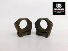 Vortex Sport Riflescope Rings 30mm High Weaver Style Burnt Bronze SPT30-H
