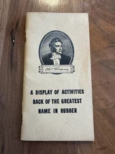 Goodyear Tire & Rubber Co 1939 Exhibition Pamphlet 