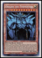 Obelisk the Tormentor CT13-EN002 Secret Rare 2016 Mega-Tins Limited Edition