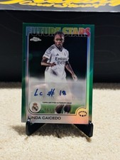 2025 Topps Chrome Linda Caicedo Future Stars Auto /99 Green