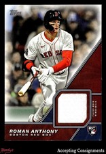 2026 Topps Major League Materials Roman Anthony RC ROOKIE JERSEY RED SOX