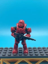 Halo Mega Construx UNSC Fireteam Stingray red Spartan Warrior