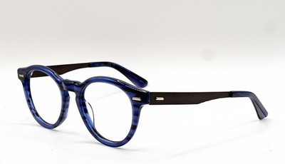 Calvin Klein CK21518 438 Blue Round Authentic Eyeglass Frames 51-21