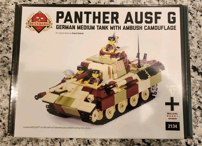 Retired Brickmania Panther AUSF G Limited Vintage Ambush Camo #2134 On Box  Auto