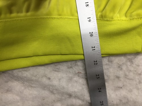 NEW Justice The Grinch Sweatshirt Girls L 12/14 Yellow Crew Neck Long Graphic - Picture 10 of 11