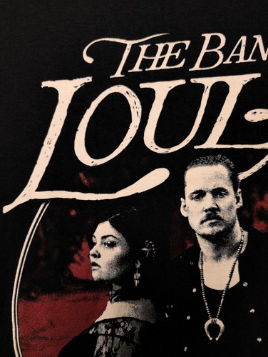 The Band Loula 2024 Tour Shirt SM schwarz 27" x 18" Komfort Farben Etikett - Bild 3 von 14