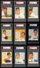 1955 Red Man Near Complete Set - w/ Tabs 5 - EX 4789266 (34 / 50 cards)