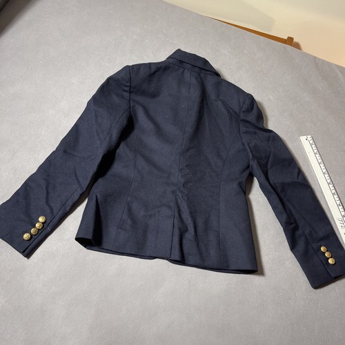 Lauren Ralph Lauren Boys Blazer Suit Jacket Size 6R Navy Blue Gold Buttons - Picture 11 of 12