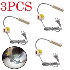 3PCS 30LED Sewing Machine Gooseneck Working Daylight Light with Magnetic Base