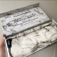 Slip Pure Silk Sleep Eye Mask Luxurious Effective Beauty Sleep Mask Marble NEW