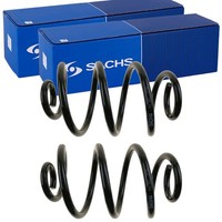 2X Sachs Fahrwerksfedern Hinten Passend FÜR Nissan Micra Links+Rechts