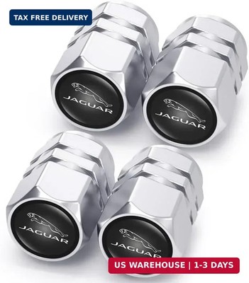 Car Tire Valve Stem Caps for Automobiles,Dust Caps Compatible with Jaguar XE XEL