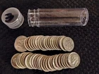 1 Roll Of 50 Silver Roosevelt Dimes 90% Silver Mixed Years In Tube FREE SHIPPING