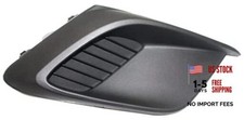 Front Right Passenger Side Fog Light Bezel Cover Grille Trim Black Textured