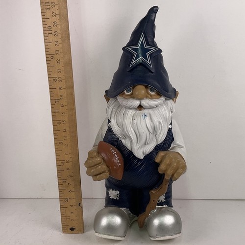 Forever Collectibles Dallas Cowboys 11" Garden Gnome Man Figur NFL Football - Bild 3 von 10