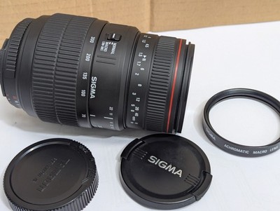 Nikon Digital Fit Sigma APO 70-300mm D AF Macro Zoomobjektiv. BITTE LESEN 