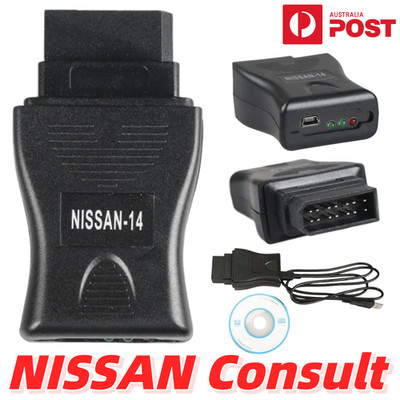 For NISSAN Consult Interface 14 Pin Car Diagnostic Tool Fault Code Scanner USB