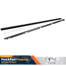 Window Glass Seals Belt Weatherstrip For Honda Civic Hatchback 3 Door 1992 1995