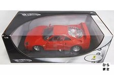 Ferrari F40 1987 1/18 Red Hot Wheels Diecast
