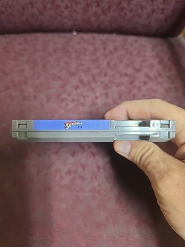 Superman (Nintendo NES, 1988) Original sehr gepflegtes Etikett! - Bild 3 von 5