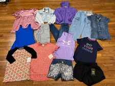 Abercrombie Kids Girls Youth Medium 10/12 Under Armour Justice & More! 14PCS!