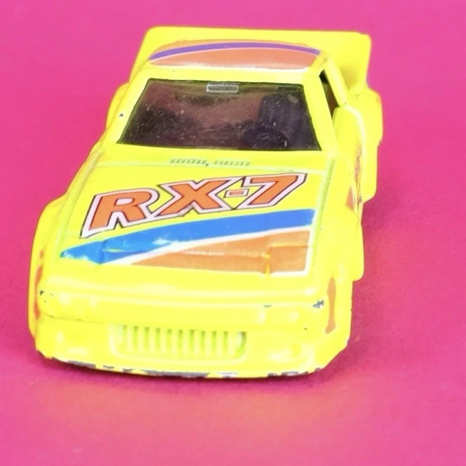 Tomica Mazda Savanna RX7 RACING  1/60 SCALE Rare Neon Yellow - Image 4 of 4