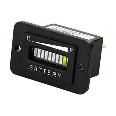  Large LED Display Lead Acid Battery Indicator Suit for DC Powered 12/24V
