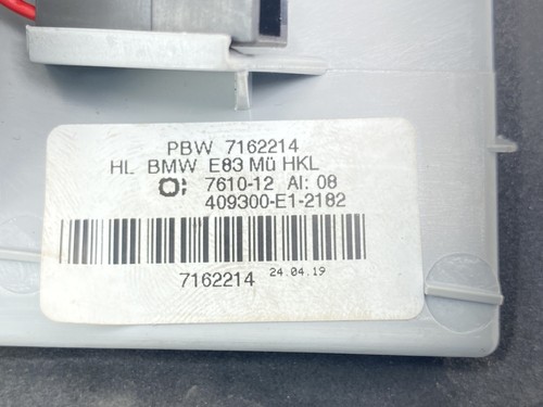 BMW X3 E83 Hinteres Rechtes Fahrerseite Innenes Rücklicht 7162214 - Bild 6 von 7