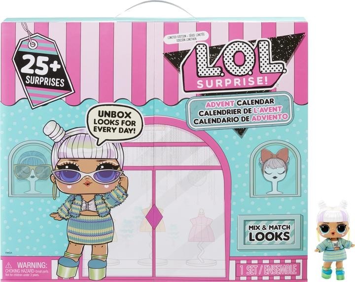 L.O.L. Surprise! Advent Calendar ~ With Collector's Doll ~ 25+ Surprises {2023}