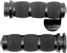 Avon Black Cushion TBW Handlebar Hand Grips 2008-2025 Harley Dyna Touring FLHX