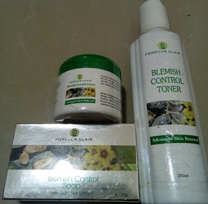 forever clear acne set