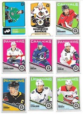 O-Pee-Chee OPC Hockey Retro, Foil, Blue Parallels - Various Years - You Choose