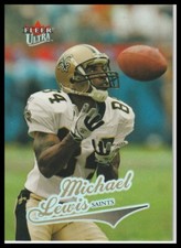 2004 Michael Lewis Fleer Ultra Football #127 New Orleans Saints