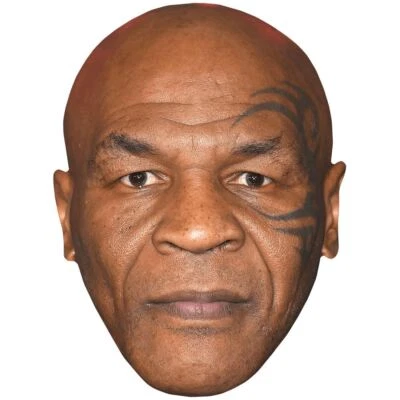 CELEBRITY-CUTOUTS Mike Tyson (Serious) Masques de celebrites