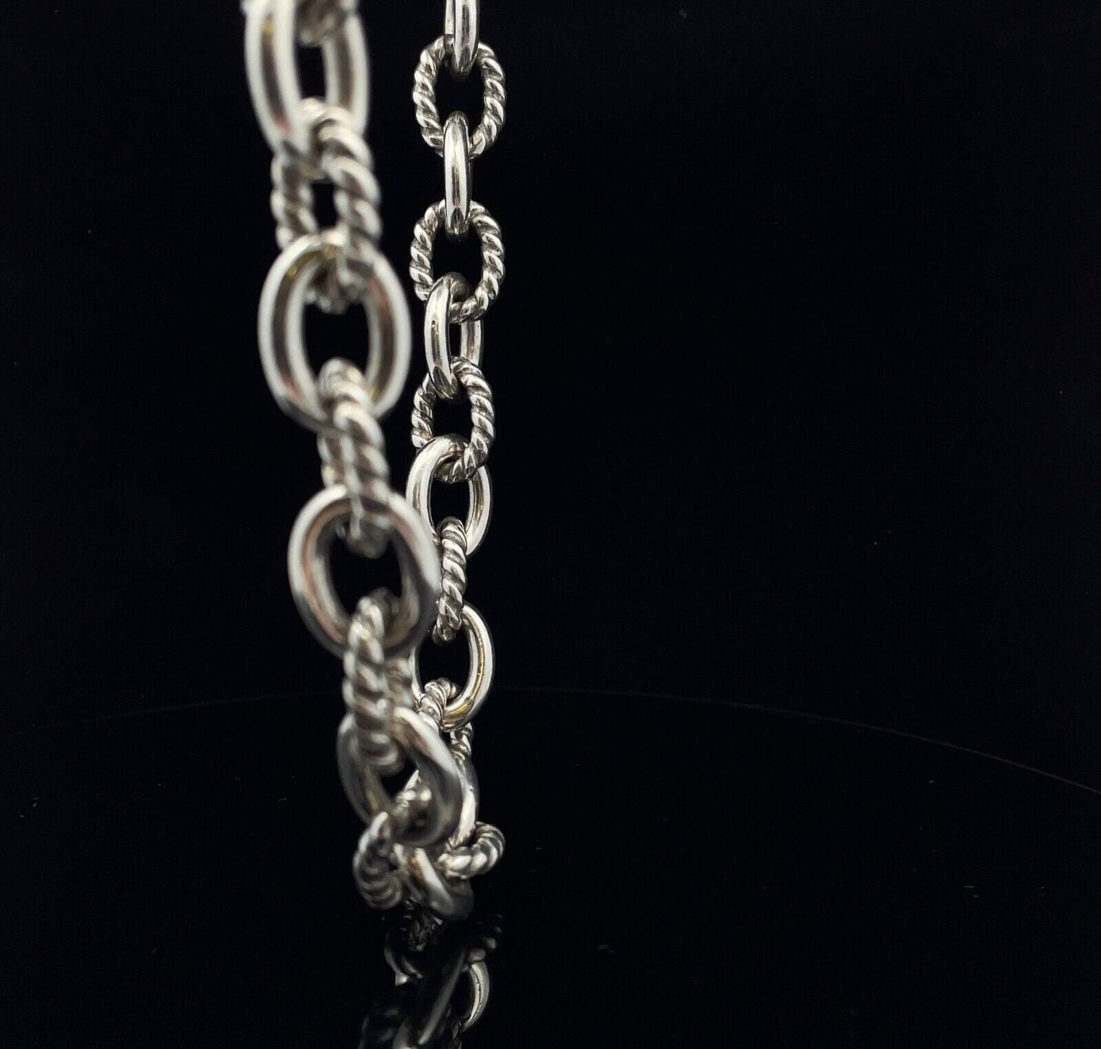 Carolyn Pollack Solid Sterling Silver Large Link … - image 4