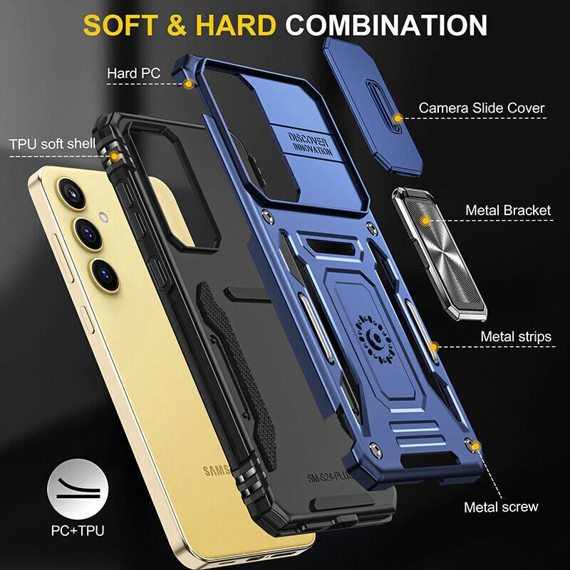 Rugged Shockproof Phone Case for Samsung Galaxy A82 A73 A72 A71 A42 5G