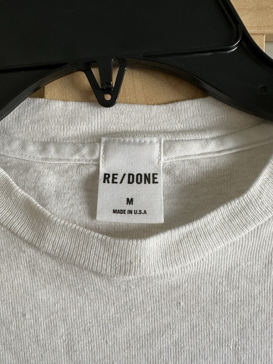 【人気商品！】RE/DONE ハリウッド90S ベビーTシャツ RE/DONE '90s Baby Tee | Anthropologie