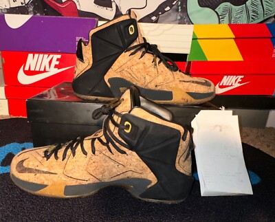 Size 10 - Nike LeBron 12 EXT Cork - Great condition | eBay