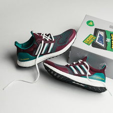 Adidas Ultra Boost 1.0 DNA Mighty Ducks Jesse Hall - Maroon/Grey (GX2117) UK 8