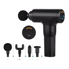  Massage Gun  Percussion Massager Deep Tissue Muscle Vibrating Relaxing  4 Heads
