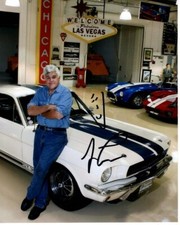 JAY LENO Signed 8x10 FORD MUSTANG Photo w/ Hologram COA