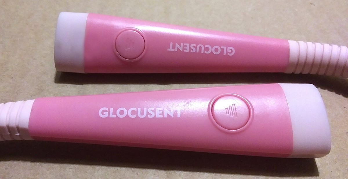 RARE PINK COLOR FLEXIBLE SNAP ON RECHARGIABLE HANDS FREE NECK